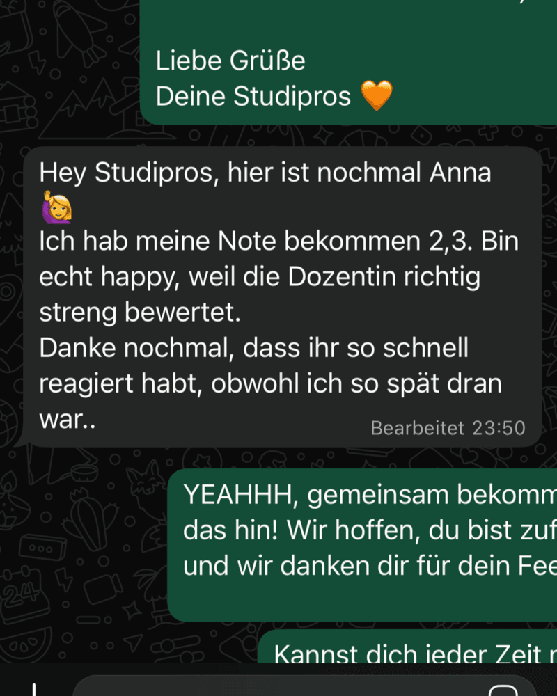 Kundennachricht 2